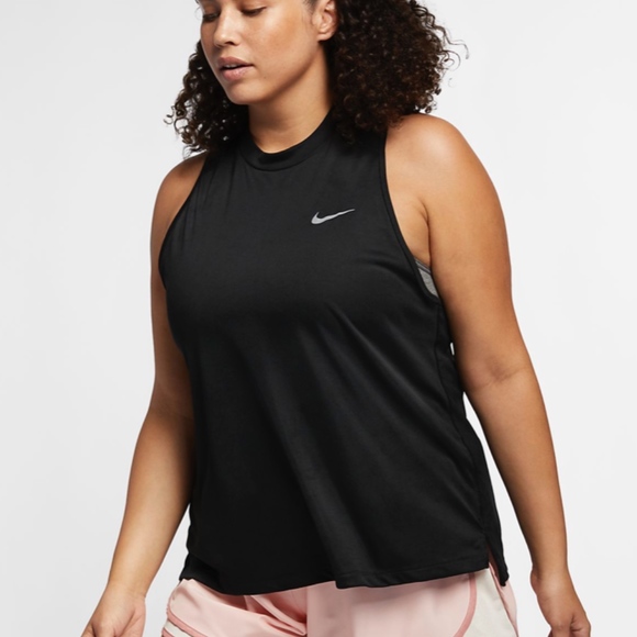 Plus Size Nike Womens Workout Top - Picture 4 of 8
